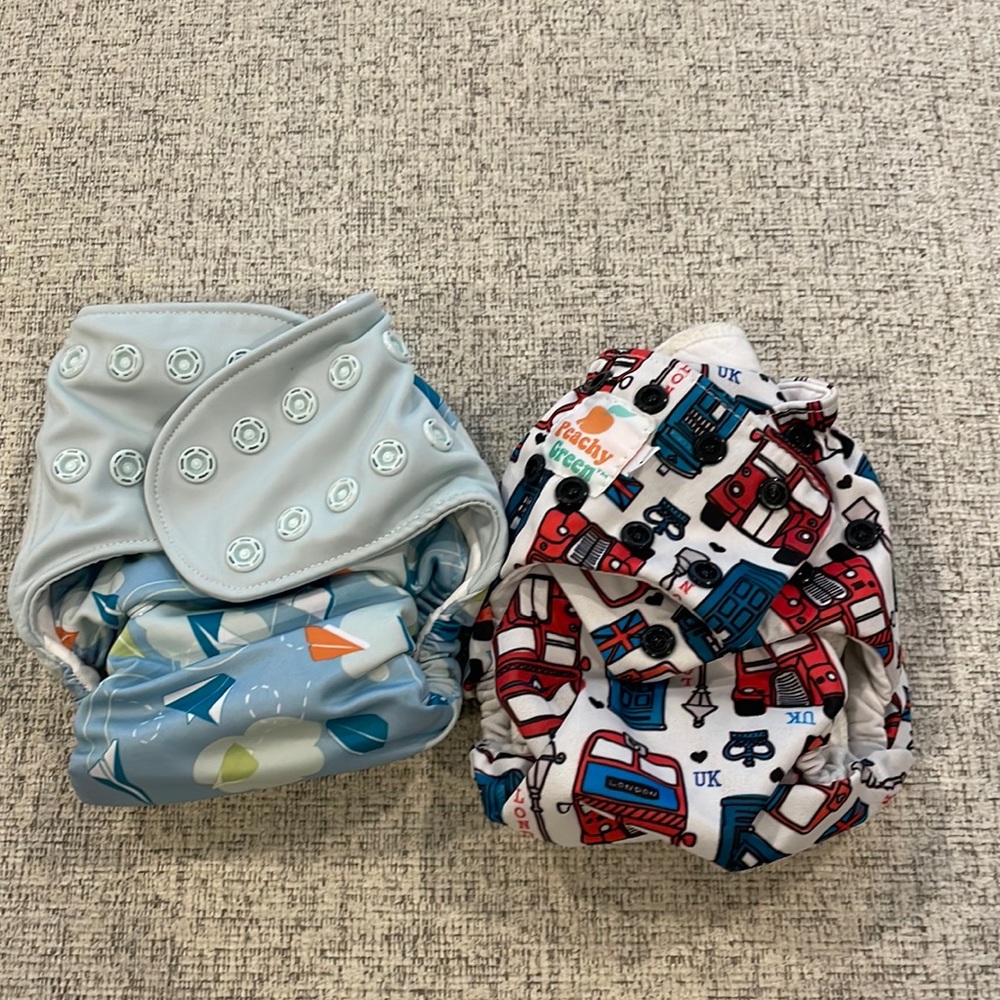2 Newborn Cloth Daipers